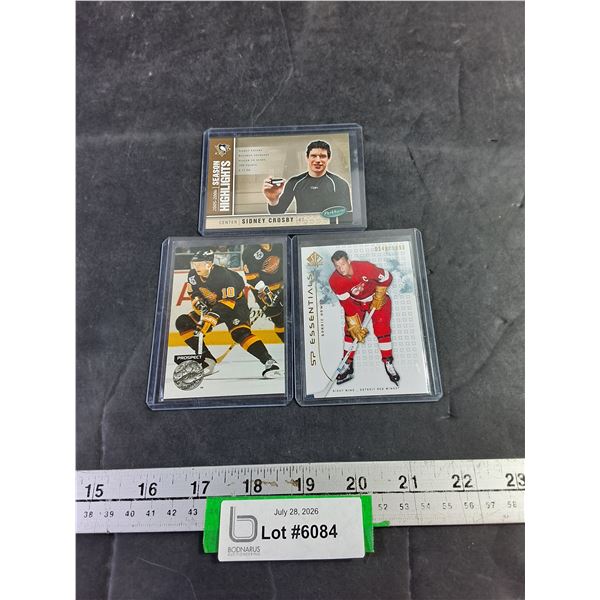 Hockey Cards - Crosby, Bure, Howe, Cannot Authenticate