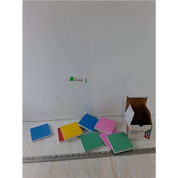 4" x 4" x 1" Minimakers Sanding Block Kit, (8) Squares of Grits 60-100-180-240-400