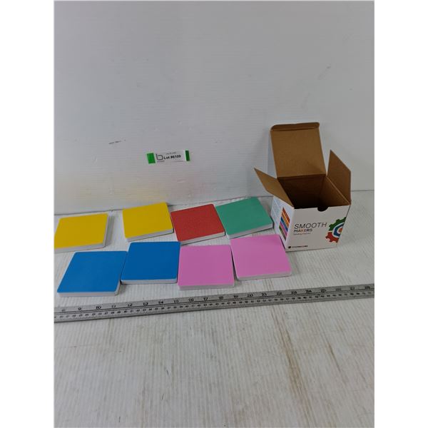 4" x 4" x 1" Minimakers Sanding Block Kit, (8) Squares of Grits 60-100-180-240-400