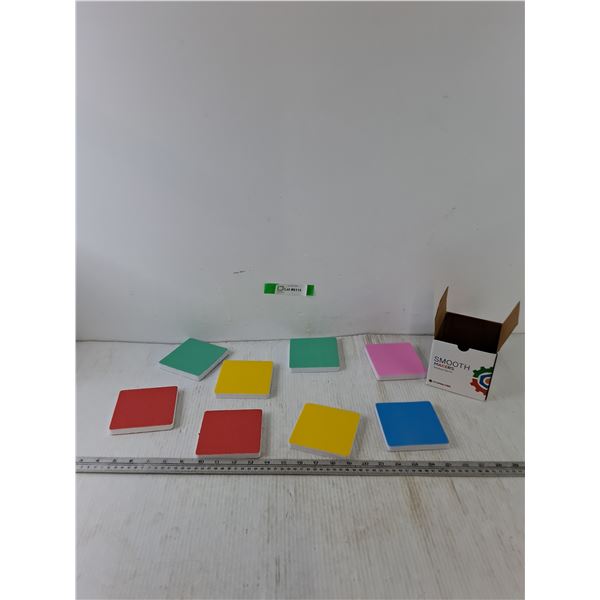 4" x 4" x 1" Minimakers Sanding Block Kit, (8) Squares of Grits 60-100-180-240-400