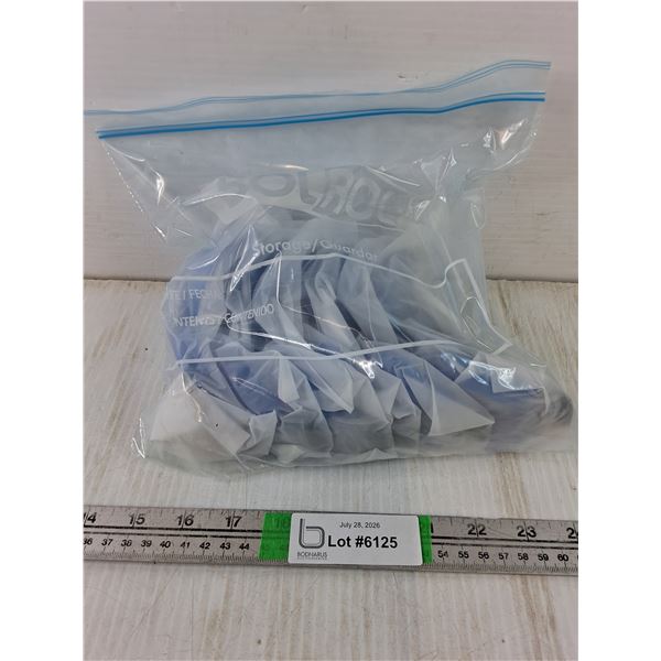(6) Blue Minimakers Full Coverage Safety Goggles