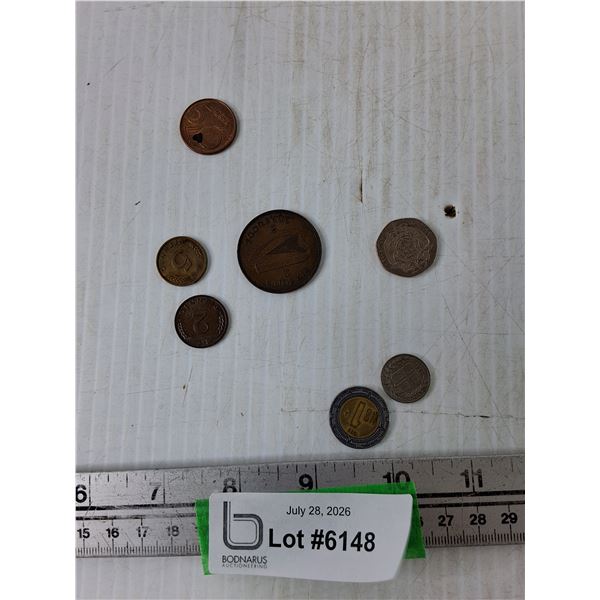 (7) International Coins