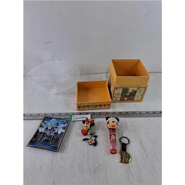 (5) Disneyland Souvenirs with Box