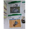 Image 7 : (5) 2-Card Pack Motorcycle Cards, (5) Keychains