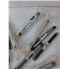 Image 6 : Assorted Threaded Pipe Nipples, Galvanized Steel and Black
