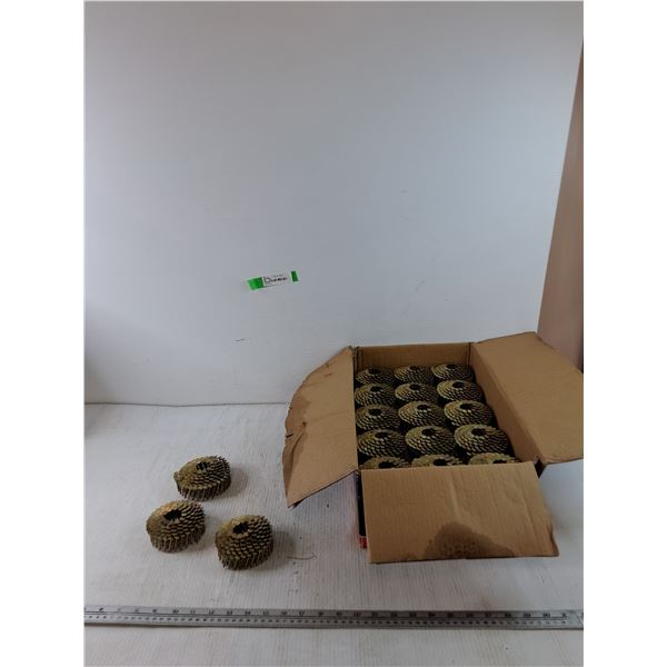 (40 ) Bundles of Roof Nail Coils, Pickup Only