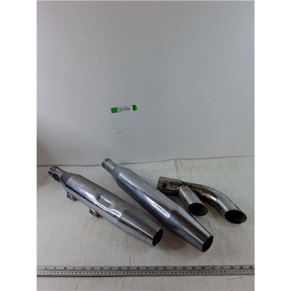 (2) Harley Davidson Mufflers, Pickup Preferred