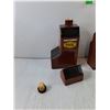 Image 5 : Grain Elevator Bottle and (4) Grain Elevator Piggy Banks As-Is