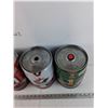 Image 5 : (4) Molson Canadian Sports Beer Kegs, (2) CFL (2) NFL