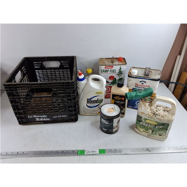 Wood Sealer, Swirl Free Polish, Camp Fuel, Paint & Primer, Milk Crate, PICKUP ONLY