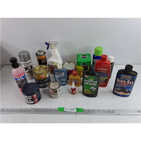 Hardwood Cleaner, Paint Reconditioner, Trim Dressing, Pump Saver, Spray Paint, Misc, Pickup Only