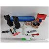 Image 1 : Assorted Watches, Cup N Cooler, Necklaces, Souvenir Spoons, Wall Cross, Misc