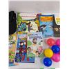 Image 3 : Ball Cap, Assorted Comics, Wonderwoman Figure, Balls, Misc