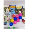 Image 4 : Ball Cap, Assorted Comics, Wonderwoman Figure, Balls, Misc