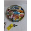 Image 5 : Souvenir Spoons, Serving Platter, 1985 Celica Key, Mini Vase, Misc