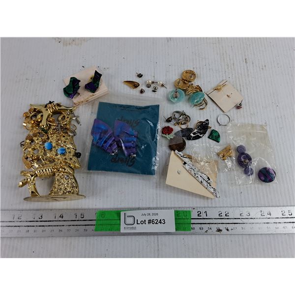 Assorted Costume Earrings