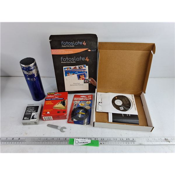 FlexiSnake, Indoor Carpet Tape, Mono Chrome Instant Film, Water Bottle, Misc