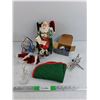 Image 1 : Assorted Christmas Ornaments & Scented Candles