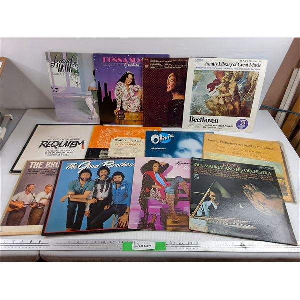 Assorted Vinyl Records - Beethoven, Vienna Philharmonic, The Good Brothers, Misc