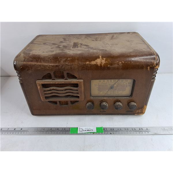 Antique Marconi Tube Radio - As Is