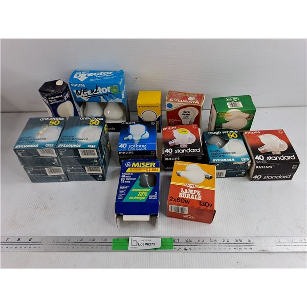 Assorted Lights Bulbs - As Is
