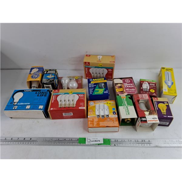 Assorted Light Bulbs - As Is