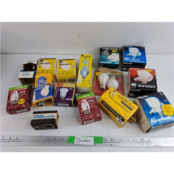 Assorted Light Bulbs - As Is
