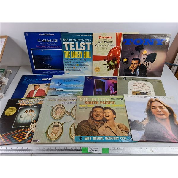Assorted Vinyl Records - Judy Collins, Tchaikovsky, The Mom and Dads