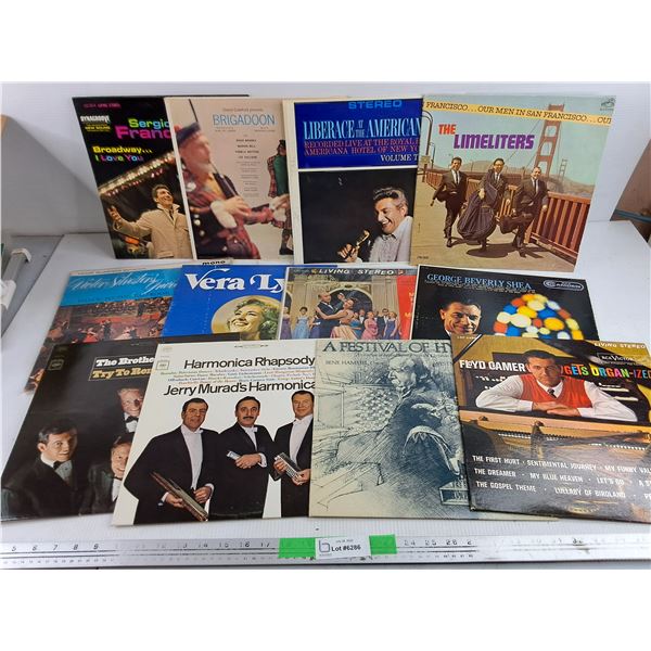 Assorted Vinyl Records - The Limeliters, George Beverly Shea, Vera Lynn, Misc