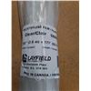 Image 2 : * Partial 52" Length Roll of Layfield Clear Polyethylene Film - Cannot Ship