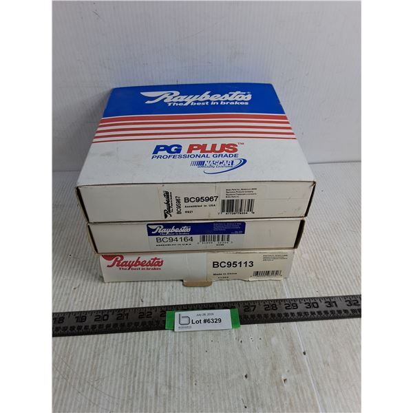 (3) Raybestos Parking Brake Cables - Appear Unused
