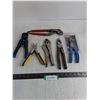 Image 1 : (6) Hand Tools - Pliers, Wrenches, Wire Cutters