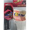 Image 2 : Glue Mouse Traps, Door Holder, Hex Key Set, Bottle Cap Fish Hook, Drivers, Chalk Line, Cord Holder
