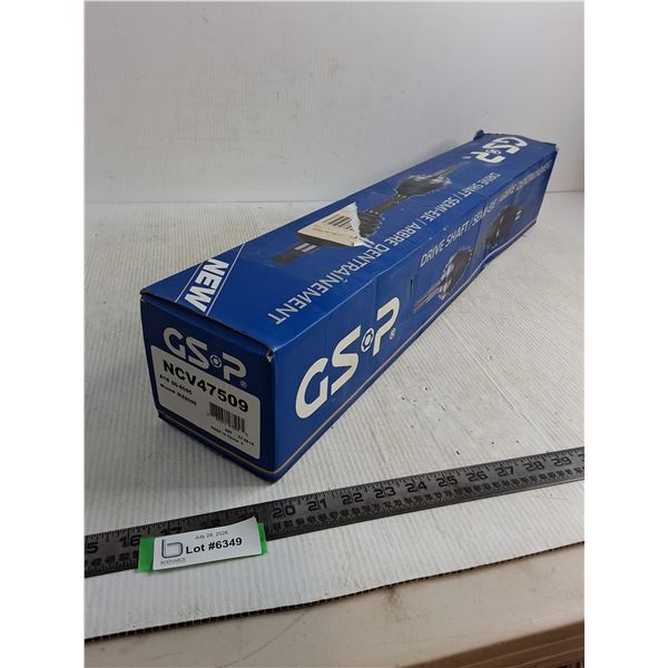 NIB GS-P NCV47509 Drive Shaft - 28" Box - Pickup Preferred