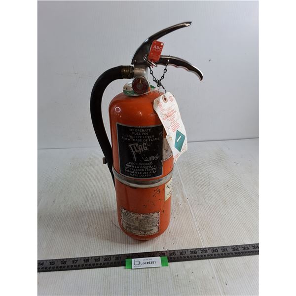 Flag ABC Fire Extinguisher- 19" High - Cannot Ship