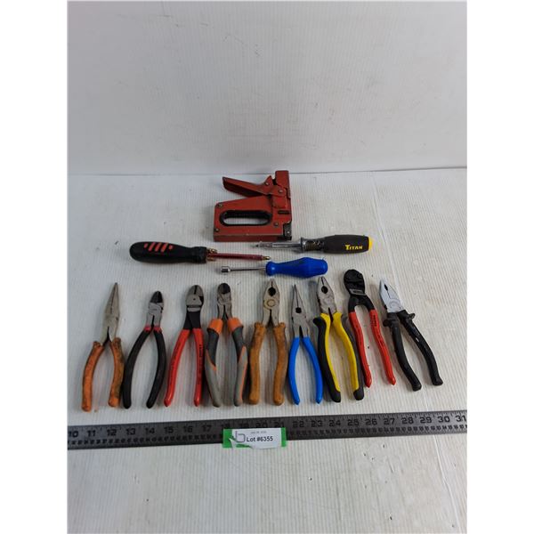 HD Stapler, Pliers, Snips, Drivers