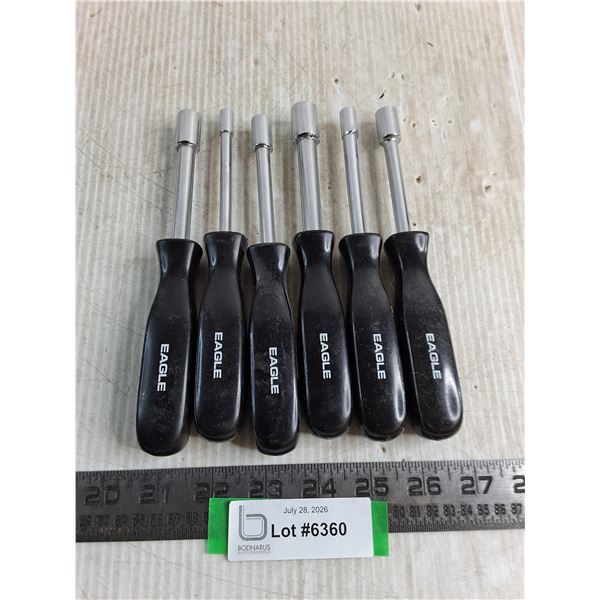 Set of 6 Eagle Nut Drivers