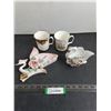 Image 1 : Royal Albert Mugs, Porcelain "Birds" Wall & Table Decor