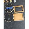 Image 2 : Vintage Miniature Pictures & Frames, Porcelain Tea Ornaments, Bottle
