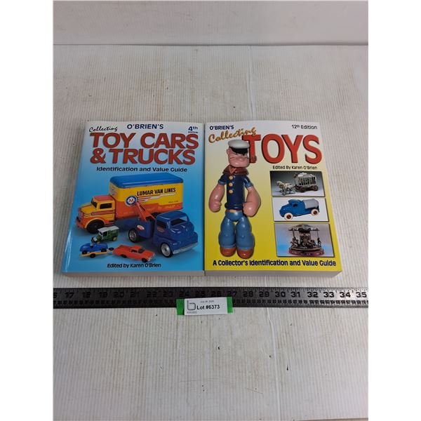 (2) O'Brien's Toy Collector Books