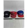 Image 1 : (3) Adult NHL Ball Caps - 1 is New