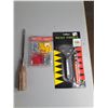 Image 2 : Leather Toolbelt, Screws & Anchor Kit, Screwdriver, Misc.