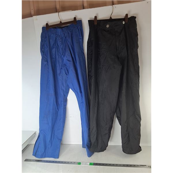 (2) Pairs of Adult Splash Pants- M & XL