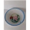 Image 2 : Enamelware Floral Basin 15.75" Diameter