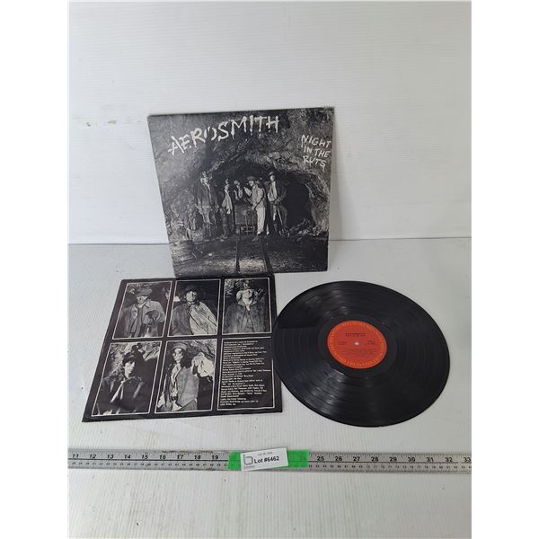 Aerosmith- Night in the Ruts Record