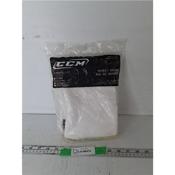 Adult 28" CCM Hockey Socks- Sealed