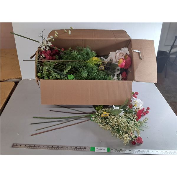 Box of Artificial Flowers Up to 29"- Can't Ship