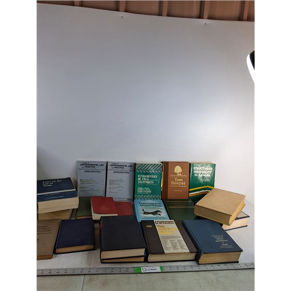 (19)Books; Cases on The Law Of Trust, Applied Business English, You and Your Rights, Misc ( cannot s