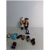 Image 2 : Toy Figurines, Cassette Tapes, Dinky Cars ( as is)