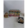 Image 2 : Variety of Vintage Tins (Up to 9"x4"x5")